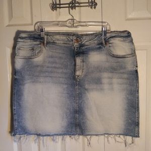 Denim skirt size 22